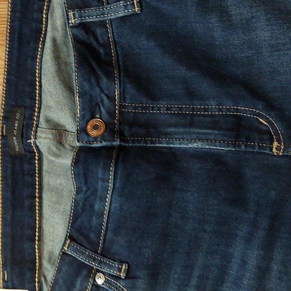 Suki, Silver, Capri, mid rise, curvy, jeans, size 24/L 22.5, - Picture 4 of 11